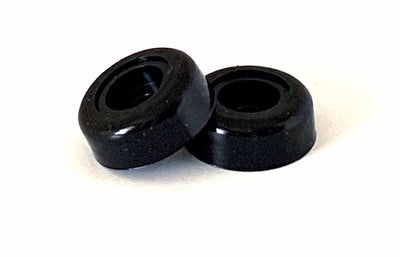 Butées de porte universelles JR Products 20-1222 noires – Ensemble de 2