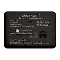 Détecteur de monoxyde de carbone Safe-T-Alert noir 12V pour VR – MTI 08-9917
