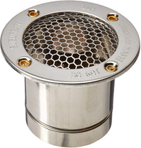 Évent mural rond Suburban 09-0169 pour chauffe-eau RV – 2 po