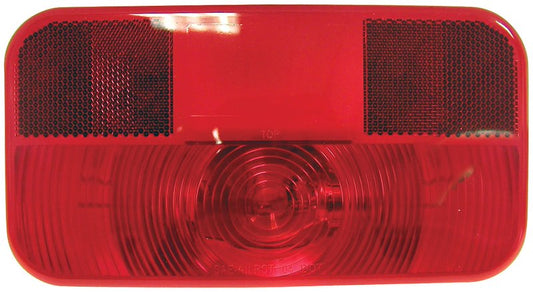 Feu arrière rectangulaire Peterson 18-1442 pour VR et remorque – rouge incandescent