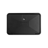 Black outdoor shower box