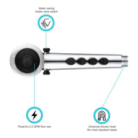 Pomme de douche à main Dura Faucet 10-1212 chrome pour VR