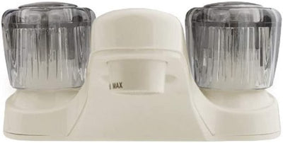 Robinet de lavabo Dura Faucet 10-0665 blanc 4 po pour VR