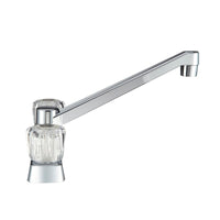 Two-handle crystal faucet