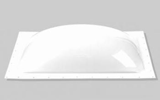 Dôme de puits de lumière blanc Specialty Recreation 22-0268 pour VR – 30 x 14 po