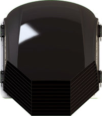 Couvre-Vent de Toit Maxxair II® – Aération Optimale, Facile à Nettoyer, Noir