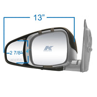 Miroirs de remorquage K-Source 71-5787 Snap & Zap