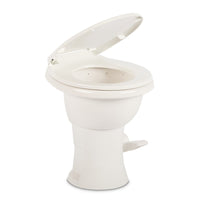 Toilette Dometic 410 Blanche en Porcelaine avec Chasse d'Eau PowerFlush