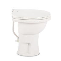 Toilette Dometic 410 Blanche en Porcelaine avec Chasse d'Eau PowerFlush