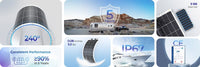 Panneau solaire flexible Renogy 100 W monocristallin pour VR