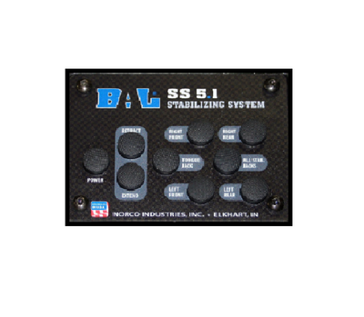 Système de nivellement automatique BAL RV SS 5.1 avec pavé de commande