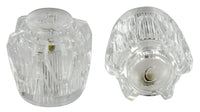 Poignées de robinet Phoenix 10-0053 en cristal clair pour VR