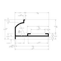 Rail goutte-à-goutte AP Products 20-6951 noir 16 pi pour VR