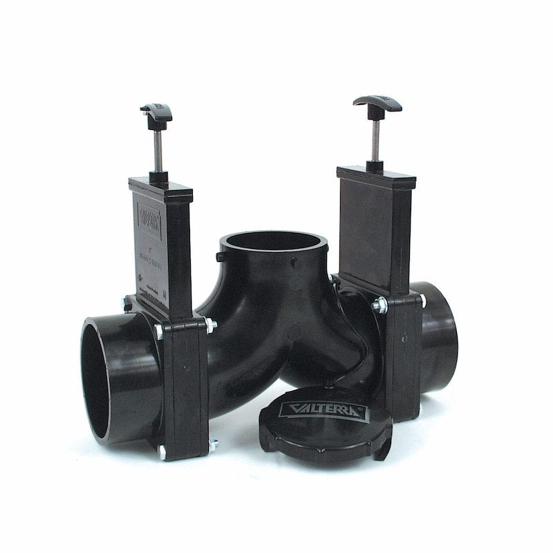 Valve d’égout double Valterra 94-1174 pour eaux noires de VR