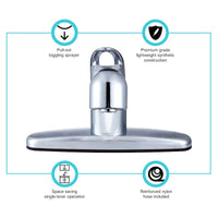 Robinet de cuisine Dura Faucet 10-1301 chromé pour VR