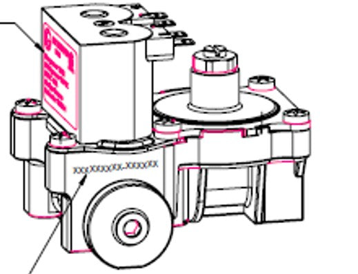 Valve à gaz 12 V pour chauffe-eau Suburban DSI – 08-1312