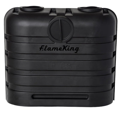 Couvercle de réservoir de propane LP double 30 lb - Protection contre les débris volants, accès facile au régulateur