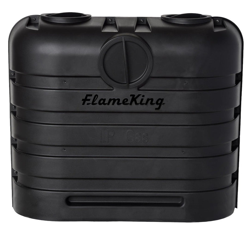Couvercle de réservoir de propane LP double 30 lb - Protection contre les débris volants, accès facile au régulateur