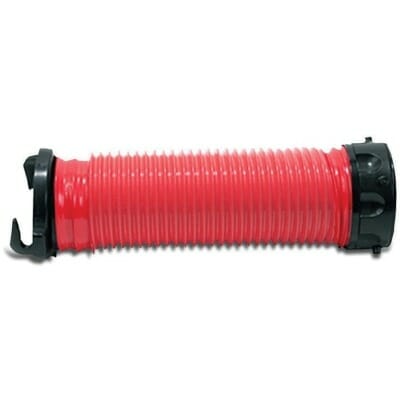 Tuyau d'Égout EZ Coupler 5 Pieds - Vinyle 18 Mil, Protection UV, Raccord Bayonnet