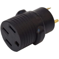 Mighty Cord™ 30A Male to 50A Female Adapter for RVs - Compact & Durable