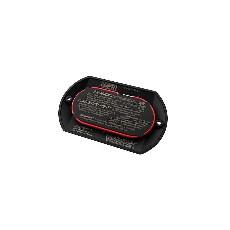 Détecteur de fuite de monoxyde de carbone et propane pour VR - Alerte par bip, montage en surface, LED - 12V