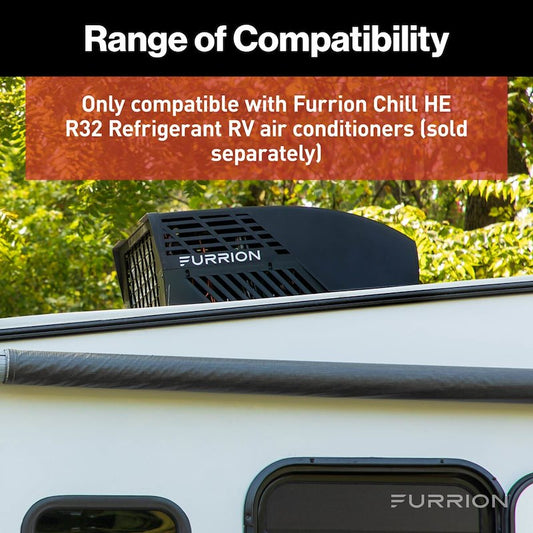 Thermostat mural Furrion Chill™ programmable 12V – Zone unique avec contrôle de ventilateur et écran LED