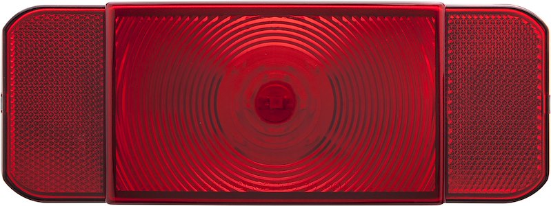 Feu remorque DEL rectangulaire stop/turn/tail 12V côté passager