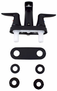 Robinet douche noir Catalina 4 po pour bain-douche de VR