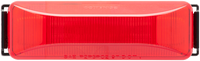 Feu de gabarit rouge rectangulaire Optronics 18-1506 - Étanche 12V pour remorque