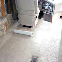Protecteur de plancher 30 pi x 21 po résistant pour VR et roulotte