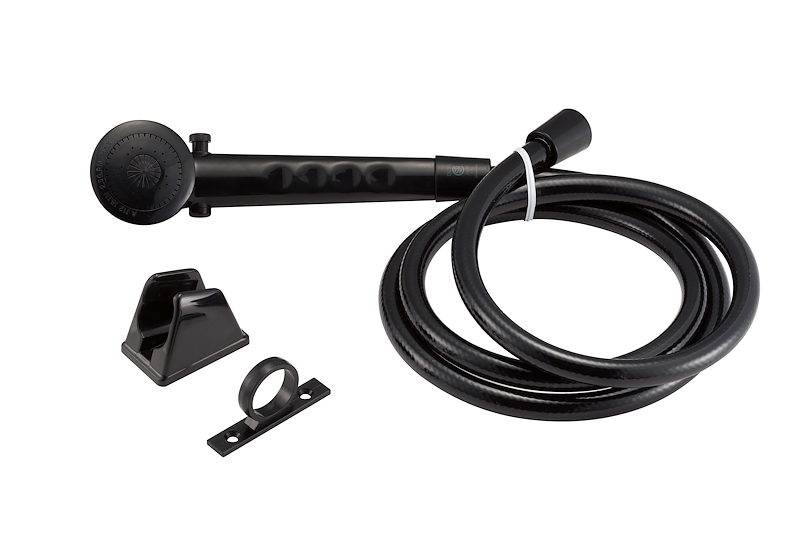 Pomme de Douche Portative Dura Faucet avec Tuyau 60” – Nickel Brossé, Économie d’Eau, Pour VR ou Maison