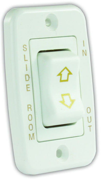 JR Products 19-0171 12V 40A Switch with Cover - White