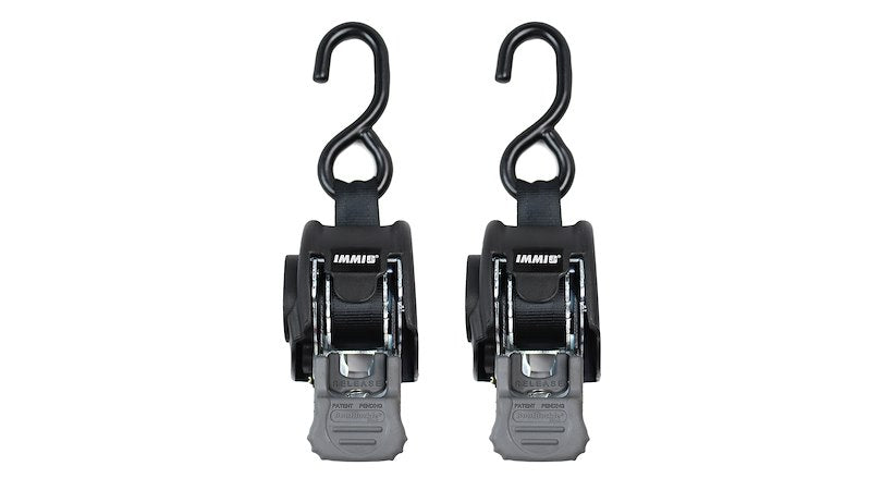 Sangles d’arrimage BoatBuckle IMMI 15-2750 pour tableau arrière – Rétractables 6 pi (ensemble de 2)
