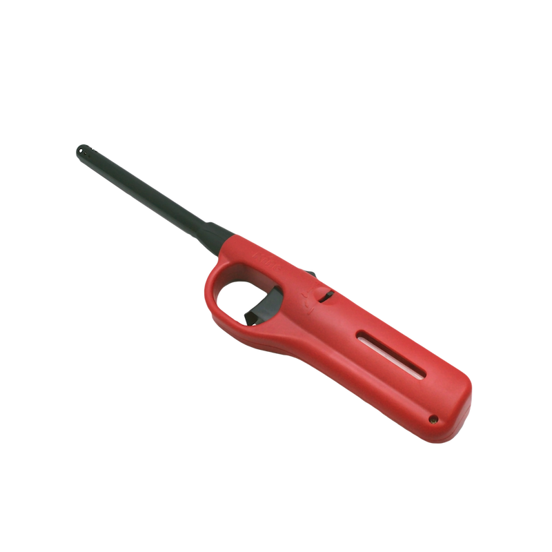 Briquet à allumage piézoélectrique Coghlan's avec flamme réglable et fenêtre de carburant