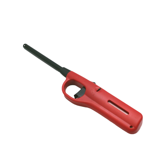 Briquet à allumage piézoélectrique Coghlan's avec flamme réglable et fenêtre de carburant