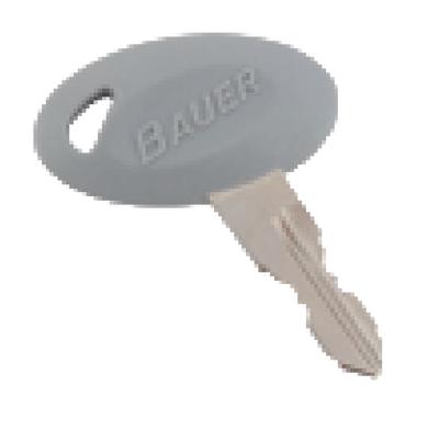 Bauer Replacement Key 727 for RV Locks Series 727