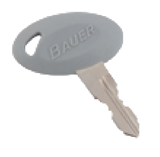Bauer Replacement Key 727 for RV Locks Series 727