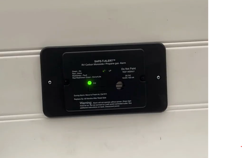 Détecteur Monoxyde de Carbone & Propane MTI Safe-T-Alert 12V | Sécurité VR