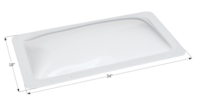 Puits de lumière VR ICON 22-0330 30x14 blanc en polycarbonate