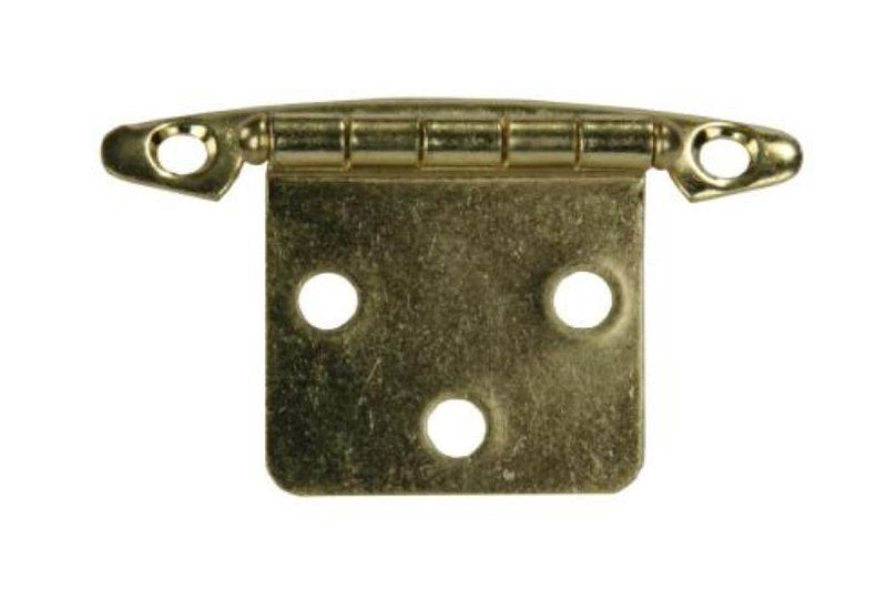 Charnières Universelles Affleurantes JR Products – Laiton, Mouvement Libre, Avec Vis (Ensemble de 2)