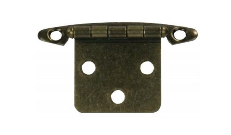 Charnières universelles à pivot libre en laiton antique – JR Products (2 pièces)