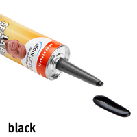 HAPS-Free Self-Leveling Sealant - Waterproof & Flexible for RV Roofs (10 oz Tube) - Black