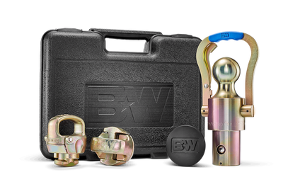 Kit gooseneck OEM boule 2-5/16 30000 lb chaînes et bouchon