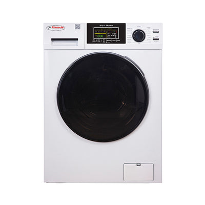 Lave-linge Pinnacle à chargement frontal avec 12 cycles et fonctions Animaux de compagnie & Allergènes – Acier inoxydable, intégré/indépendant