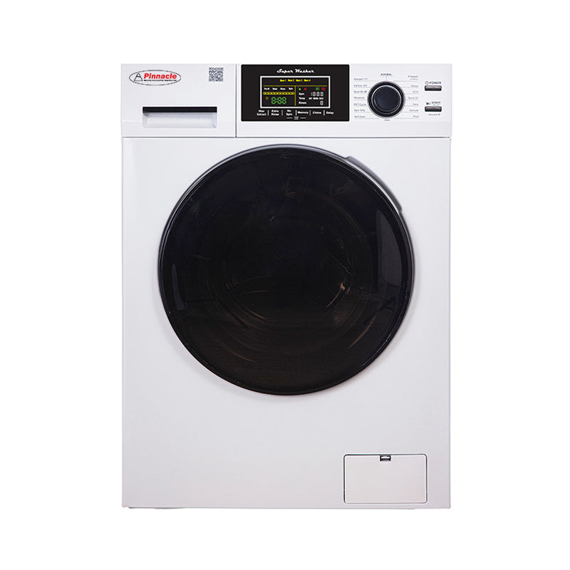 Lave-linge Pinnacle à chargement frontal avec 12 cycles et fonctions Animaux de compagnie & Allergènes – Acier inoxydable, intégré/indépendant