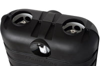 Couvercle de réservoir de propane LP double 30 lb - Protection contre les débris volants, accès facile au régulateur
