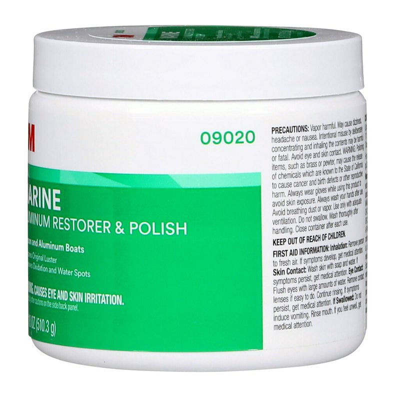 3M 09020 – Composé à polir marin pour aluminium | Élimination de l’oxydation