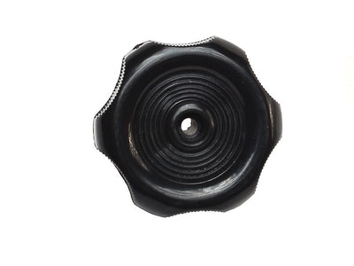 Bouton de Manivelle de Fenêtre RV Designer 23-0564 – 2-1/4 po, Arbre 1/2 po, Plastique Noir