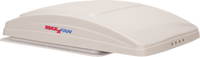 MaxxFan Deluxe 14x14 Blanc – Vent de toit avec couvercle pluie intégré et ventilateur 3 vitesses