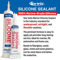 Star Brite Transparent Marine Silicone Sealant – High Performance Waterproofing